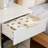 2Pc White Nightstand With One Drawer