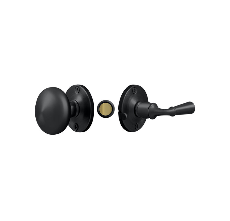Loquet de porte Deltana SDL980U19, Paint Black