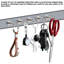 Strong Magnetic Hooks 5 Pack Heavy Duty Magnetic Hanging Hooks for Refrigerator Grill Kitchen Office, 30.9lbs