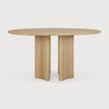 Roller Max Round Solid Wood Dining Table