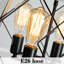 Lustre rustique 4 lumières Farmhouse | Luminaire suspendu blanc en fer et bois pour salle à manger-598620651-598620654-598620653