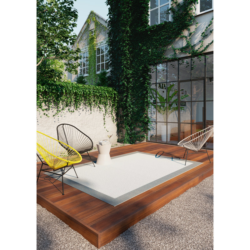 Palermo Solid Colour Indoor / Outdoor Area Rug, Rectangle 80 x 150cm