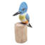 Statuette en bois de martin-pêcheur à la main Red Barrel Studio®