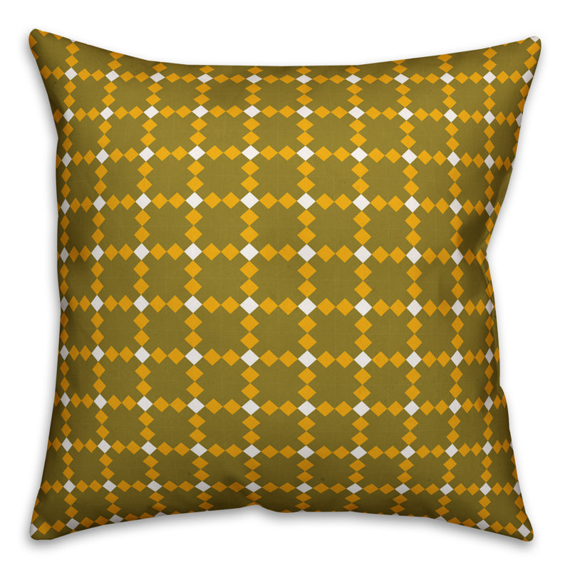 Check Plaid Plaid Pillow Cover, 20" x 20"