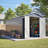 Outdoor Lockable Secure Metal Shed-125847366
