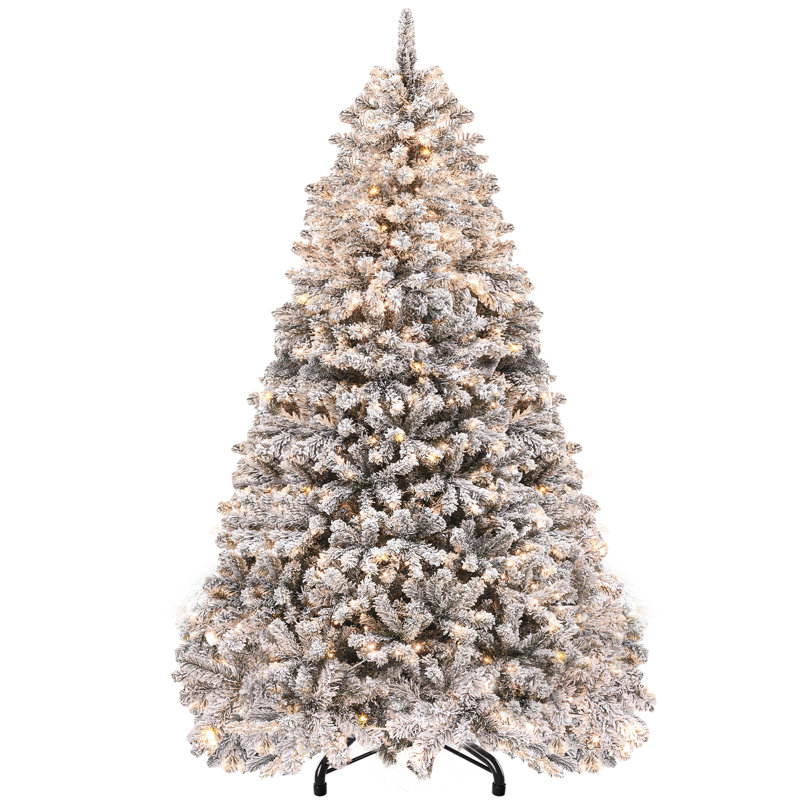 Antanasia 6ft Artificial Christmas Tree Warm Lights with Stand