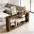 Elegant Farmhouse Chic Console Table With Two-Tier Storage, Ideal For Modern And Rustic Home Decor-1605341380