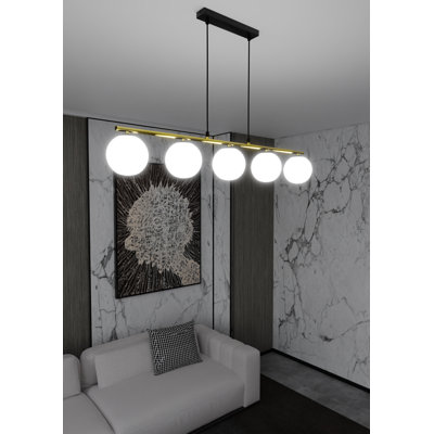 Algean 5 - Light Kitchen Island Pendant