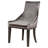 Stjohn Velvet Upholstered Dining Side Chair Grey