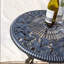 Broumov Metal 3-Piece Bistro Set With 2 Chairs & Table Outdoor Garden Furniture