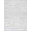 Canvello Modern Hand-Loomed Ivory/Blue Bsilk & Wool Area Rug- 8' X 10'-522390190