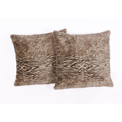 Animal Print Square Cushion Cover