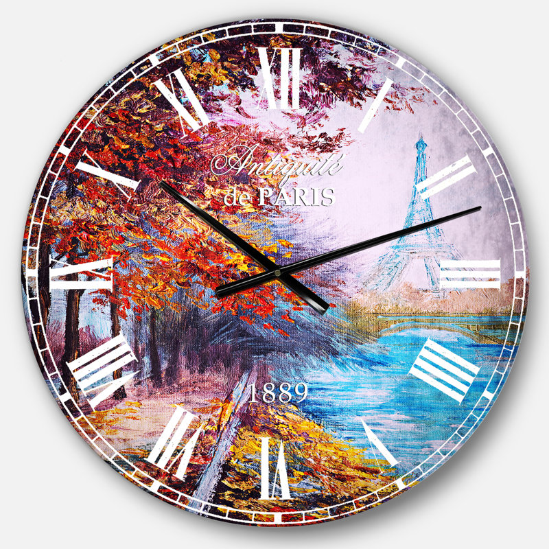 Horloge murale Swigart, Moyen