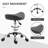 Lewey Adjustable Height Lab Stool with Wheels-1502536232