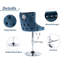 Glazer Adjustable Height Counter Stool with Metal Frame-289848644