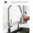 Single Handle Kitchen Faucet with Pull Down Sprayer-132788153