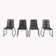Neil Chair Stacking Patio Dining Chair (Set of 4)