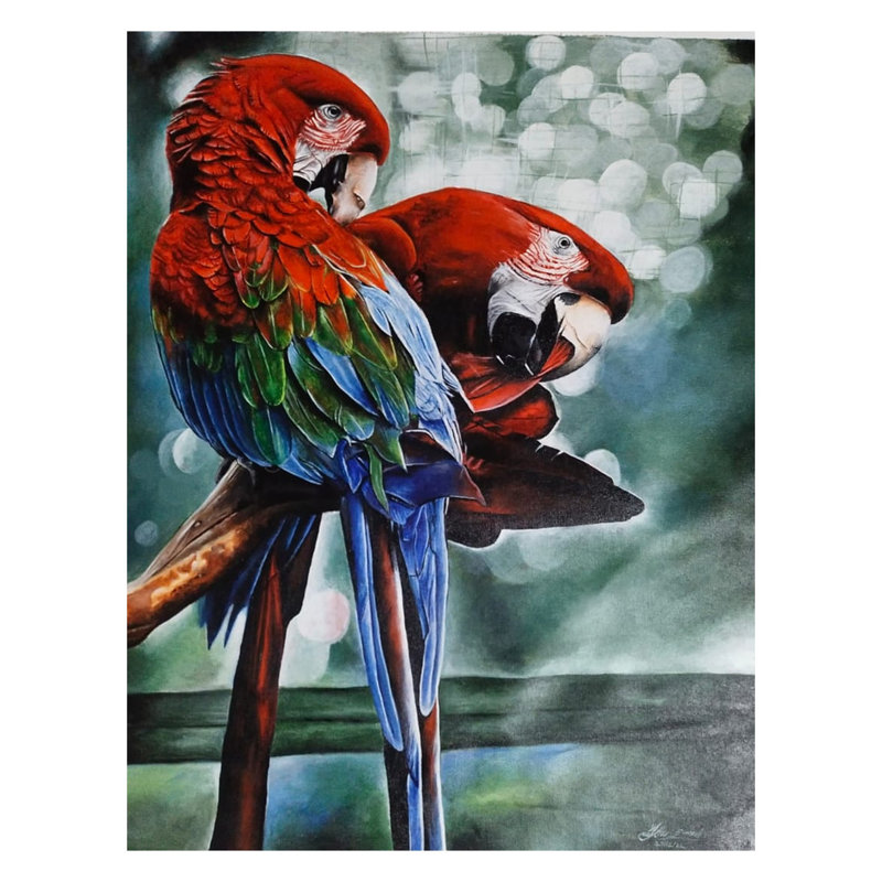 Kind of Love | Acrylique sur toile | Par Geethu Suresh