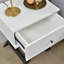 Muir 50.2cm W Iron + Manufactured Wood Bedside Table-1734983734