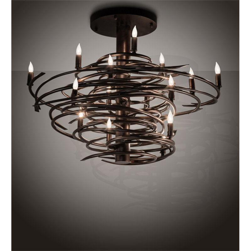 Cyclone 15 - Light Chandelier
