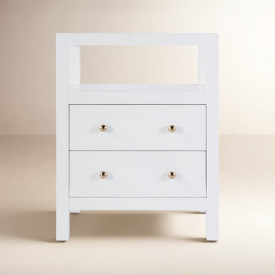 Celine 21" Acacia Nightstand