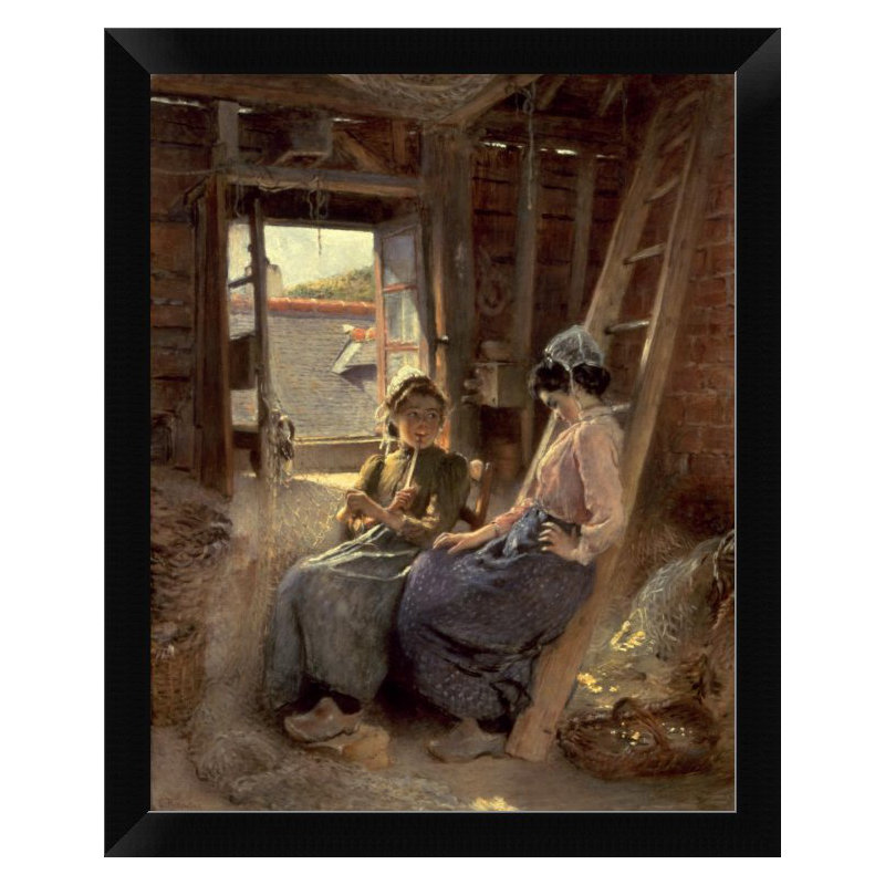 " Sisters ", 12" H x 9.52" W