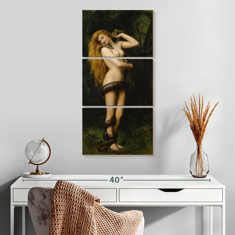 Lilith 1886, 32" H x 15" W
