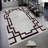 Premium Hall Carpet (3.3 x 9.8 ft), 100% Polyester, 8 mm Pile Height | Antibacterial, Non-Slip PVC Dot Underside, 650 gr/m² | Machine Washable, 3D Digital Printing | Ideal for Living Room & Entryways, Durable & Stylish Design