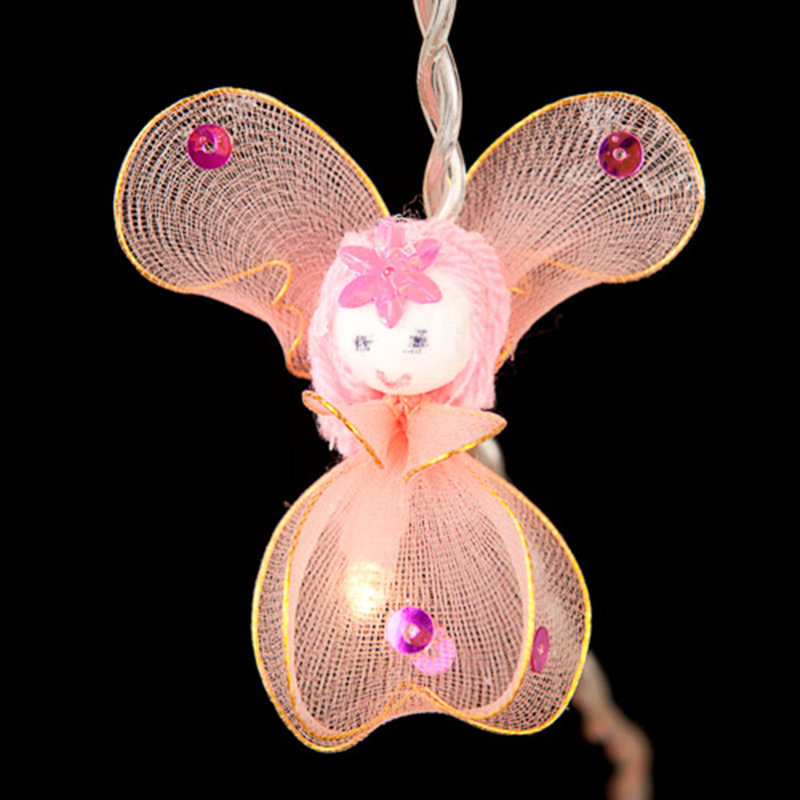 Juanes LED Princess Fairies String Light, Rainbow Fairies