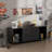 2-Door Storage Bench with Open Cubbies-1466821960