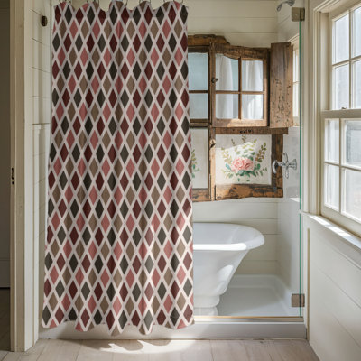 Brown Blend - Premium Shower Curtain
