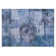 Machine Washable Indoor/Outdoor Xhevrie Blue Rug