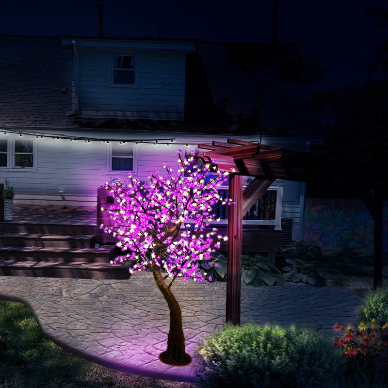 84'' LED Lighted Trees & Branches