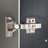 96 In. W X 79 In. H X 20 In. D Garage Cabinet Set D (3-Piece)