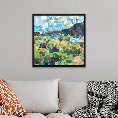 «Over the Brush» par Brooke Borcherding - reproduction d'art sur toile