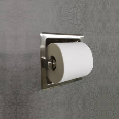 Plumbing N Parts Semi-recessed Toilet Paper Holder