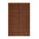 Machine Washable Solid Brown Area Rug