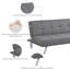 Janno 3 Seater Linen Sleeper
