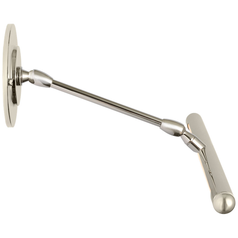 Emery LED Wall Mounted Picture Light By Amber Lewis, Polished Nickel