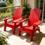 Ensemble de 2 chaises Adirondack Ehomexpert Populus-130139070-130139072