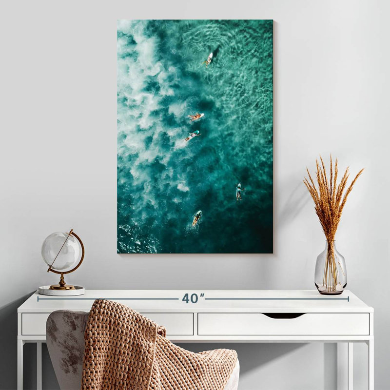 Senne Before A Wave, 30" H x 20" W