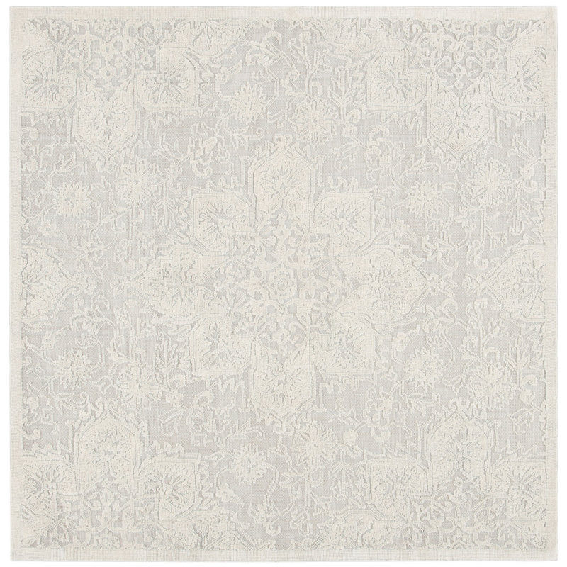 Bonny Hand Tufted Wool Rug, Square 6'