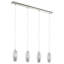 Zebediah 4 - Light LED Kitchen Island Pendant