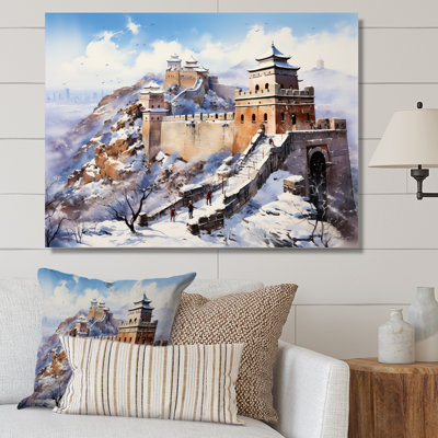 Paysage asiatique II sur toile