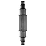 Waldorf Metal And Glass Rod Wall Sconce