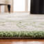 Tapis géométrique en laine crocheté à la main Jonsson-21460199