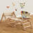 5-in-1 Foldable Pikler Triangle Set for Toddlers with Arch Climber Rocker Jungle Gym