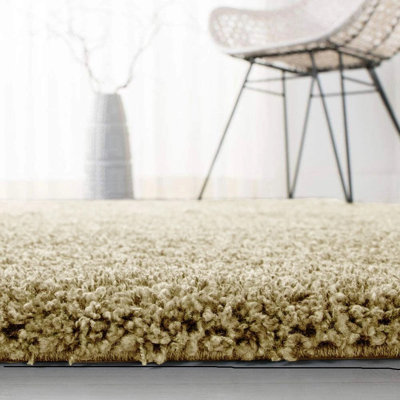 Solid Colour Shag Area Rug