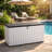 Outdoor 134 Gal  Large Deck Box with Lock-87134078-132784331