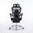 Ergonomic Home Office Desk Chair With Massage Lumbar Support, 4D Headrest, 5D Armrests, Adjustable Back Height And Seat Depth.